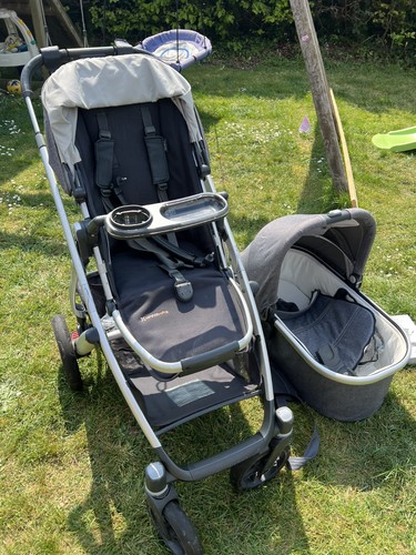 Uppababy vista with - with, buggy